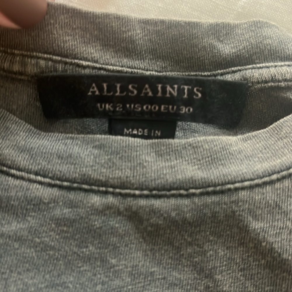 AllSaints worn tee - Picture 2 of 2